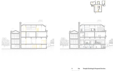 Temple Building Refurbishment Brighton Girls School