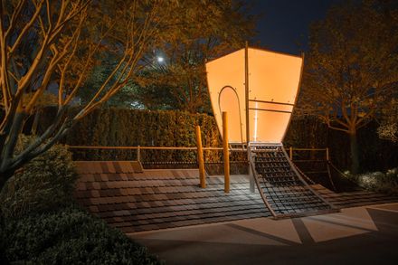 Traditional Chinese Aesthetic Children's Space Under Kongming Lantern