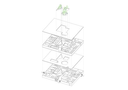 Workshop With Three Courtyards