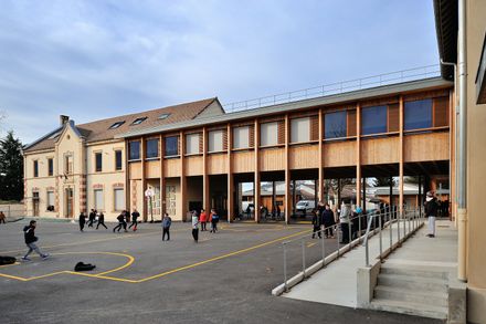 Elementary School At Le Grand Lemps France