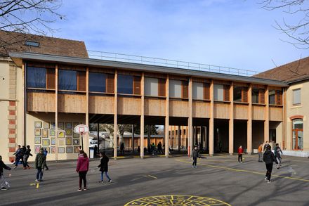 Elementary School At Le Grand Lemps France