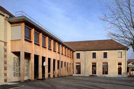 Elementary School At Le Grand Lemps France