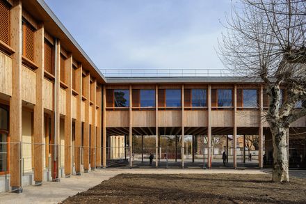 Elementary School At Le Grand Lemps France
