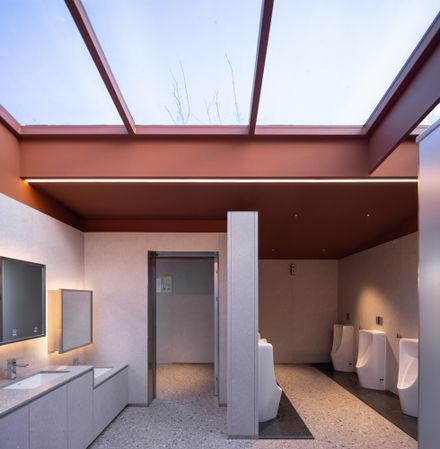 Second Restroom On Wuhan Luke Island