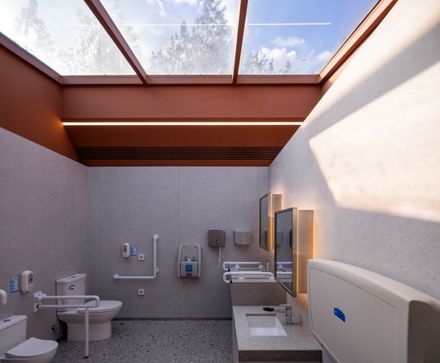 Second Restroom On Wuhan Luke Island