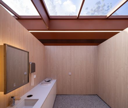 Second Restroom On Wuhan Luke Island