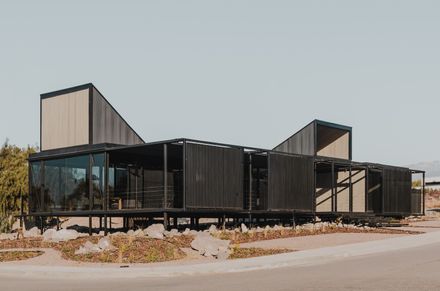 Temporary Commercial Pavilion - Visitor Center