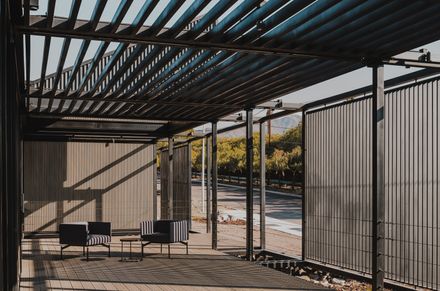 Temporary Commercial Pavilion - Visitor Center