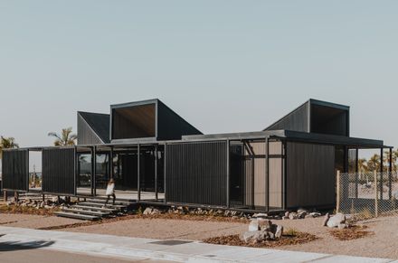 Temporary Commercial Pavilion - Visitor Center