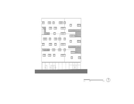 Social Housing Lyon, La Confluence