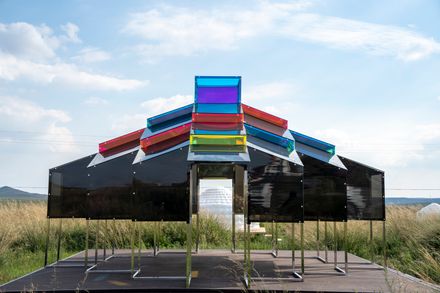 Modern Mongolian Ger Installation