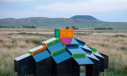 Modern Mongolian Ger Installation