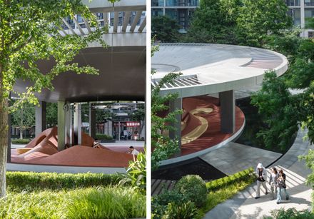 Wave Pavilion, Urban Micro-Space Regeneration Plan