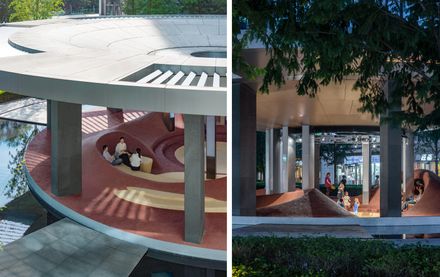 Wave Pavilion, Urban Micro-Space Regeneration Plan