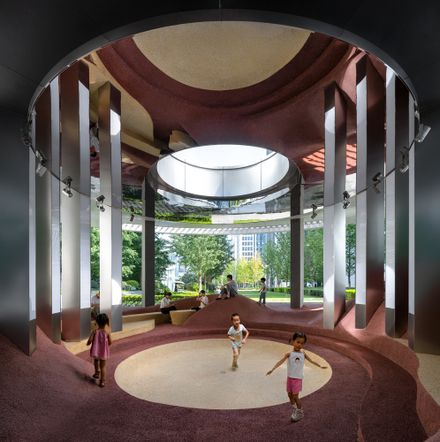 Wave Pavilion, Urban Micro-Space Regeneration Plan