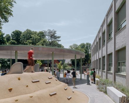 Chazal School Renovation And Playground Transformation