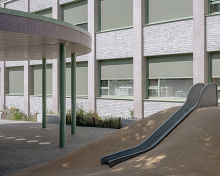 Chazal School Renovation And Playground Transformation
