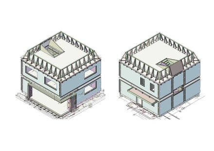 Modular Timber Residential Quarter Am Rathausplatz