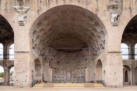 Basilica Di Massenzio Exhibition Pathway