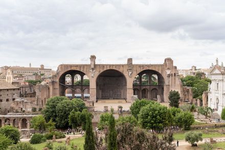 Basilica Di Massenzio Exhibition Pathway