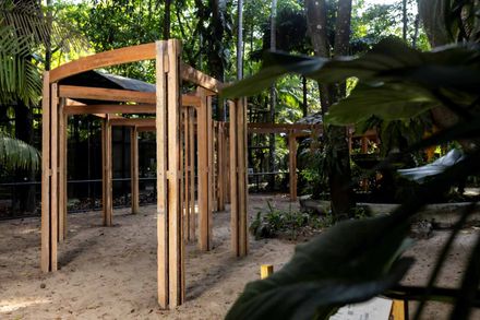 Educational Area Of The Exhibition 'a River Does Not Exist Alone'