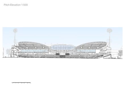 Compton & Edrich Stands Lord’s Cricket Ground
