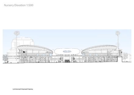 Compton & Edrich Stands Lord’s Cricket Ground