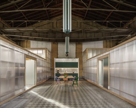 Machinery Hall Renovation Into Workshop And Office Space