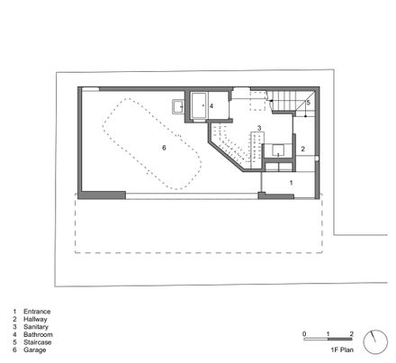 Garage House In Toyonaka