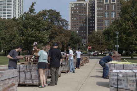 Traces Installation - Shift: Chicago Architecture Biennial