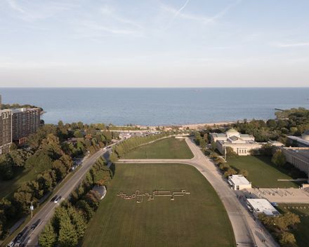 Traces Installation - Shift: Chicago Architecture Biennial