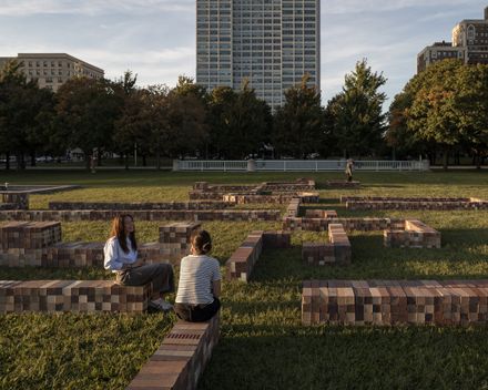 Traces Installation - Shift: Chicago Architecture Biennial