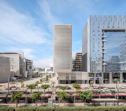Casablanca Finance City Cube Tower