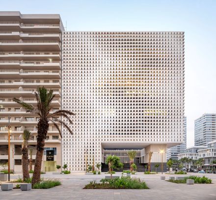 Casablanca Finance City Cube Tower
