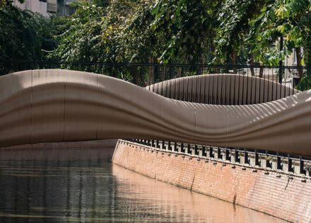 OngAng 3D Concrete Printing Bridge