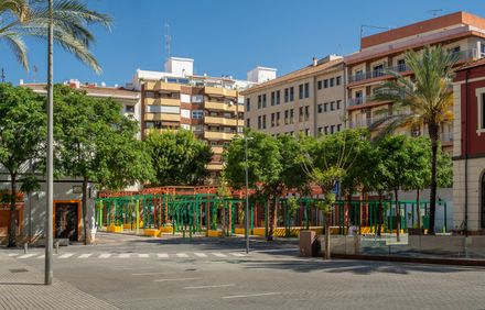 María Hervás Plaza In The Historic Center Of Dénia, Valencian Community