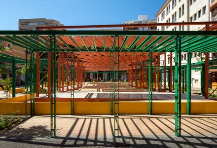 María Hervás Plaza In The Historic Center Of Dénia, Valencian Community