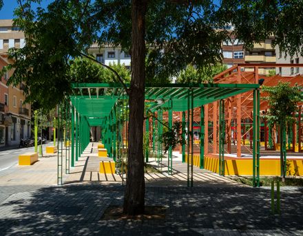 María Hervás Plaza In The Historic Center Of Dénia, Valencian Community