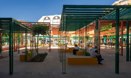 María Hervás Plaza In The Historic Center Of Dénia, Valencian Community