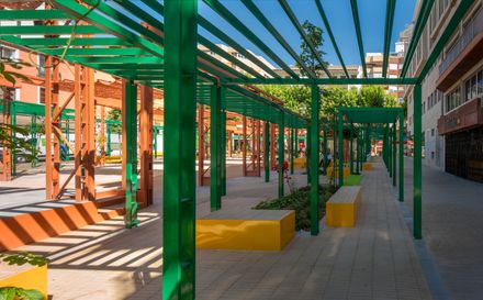 María Hervás Plaza In The Historic Center Of Dénia, Valencian Community