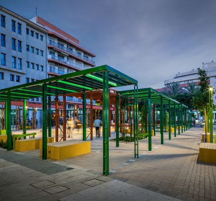 María Hervás Plaza In The Historic Center Of Dénia, Valencian Community