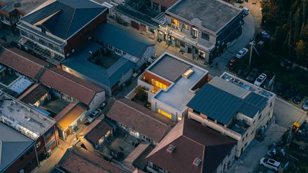 Residential Buildings In Xueshan Village