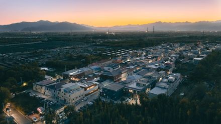 Residential Buildings In Xueshan Village