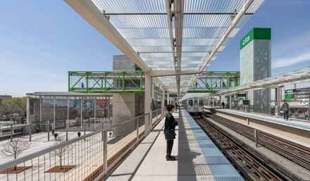 Damen Green Line Station