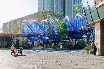 The Blue Rotary Membrane Bridge