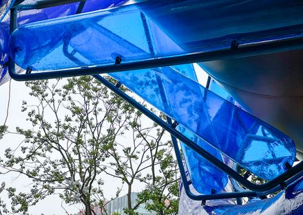 The Blue Rotary Membrane Bridge