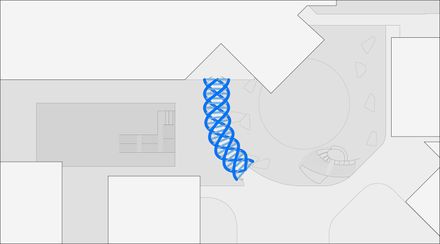 The Blue Rotary Membrane Bridge