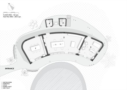 Architect Office at the Water's Edge
