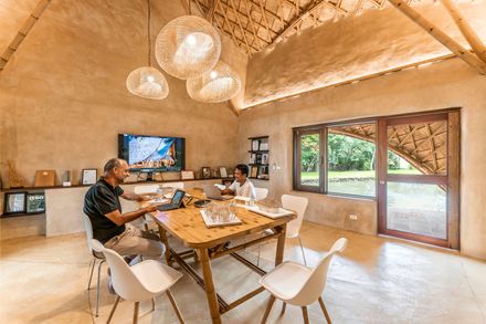 Architect Office at the Water's Edge