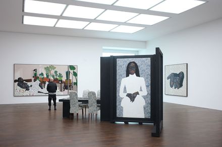Awulai Ashia & Nkyinkyim Exhibition at Gagosian